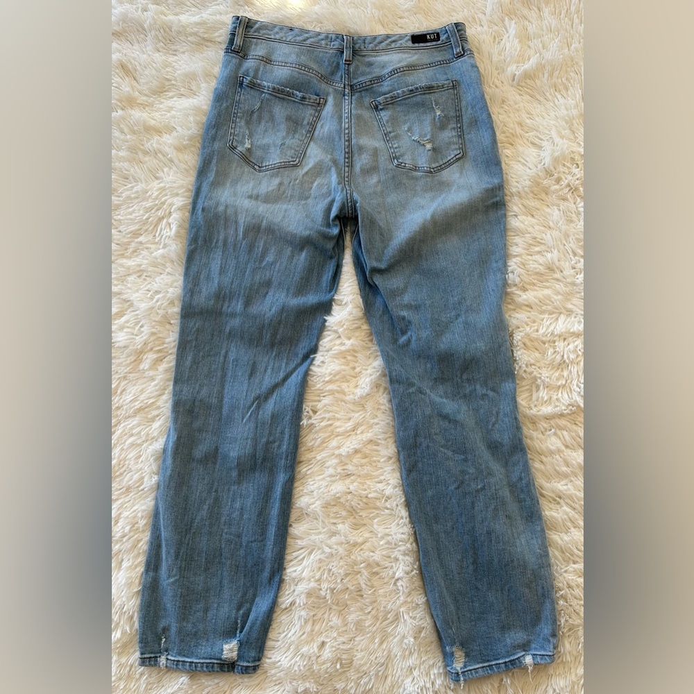 Kut from the Kloth | High Rise Christine Straight Leg Jeans - Picture 11 of 15